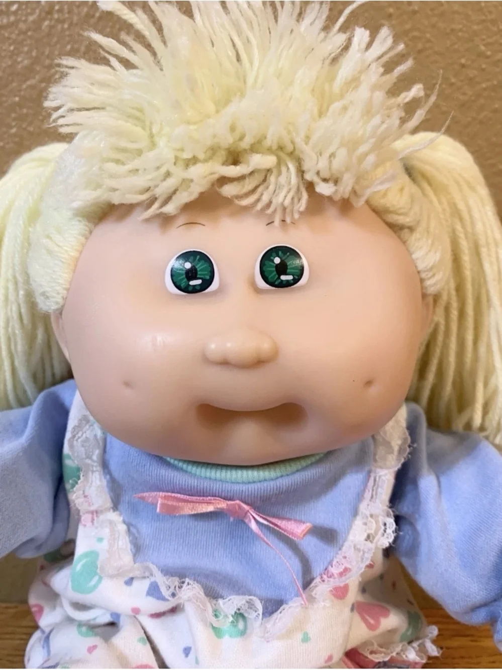 Vintage Cabbage Patch Kids Toddler Doll HM9 Girl With Lemon Ponytails